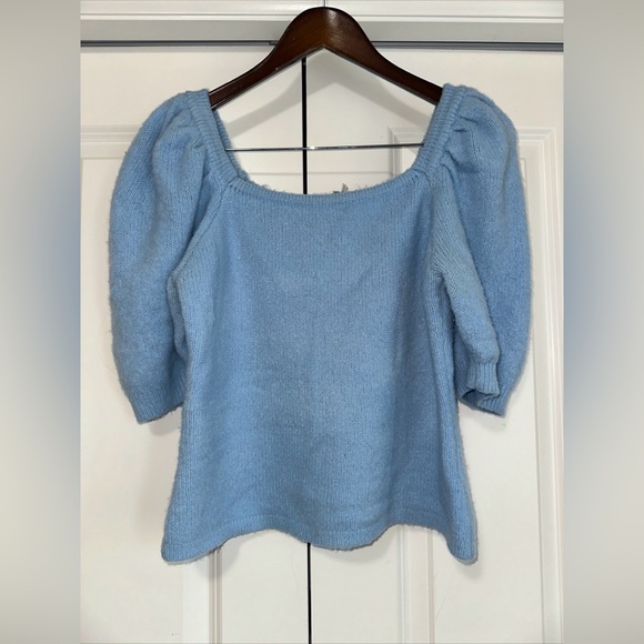 English Factory Off The Shoulder Soft Knit Sweater M - Picture 1 of 4